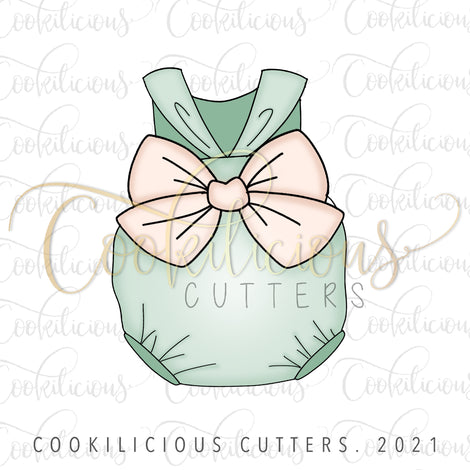 STL - ROMPER WITH BOW