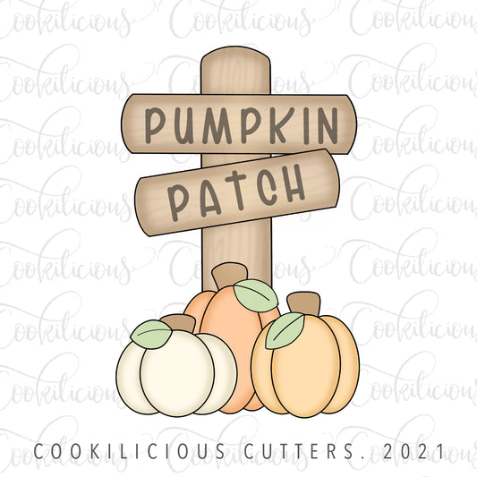 STL - Pumpkin Patch Sign