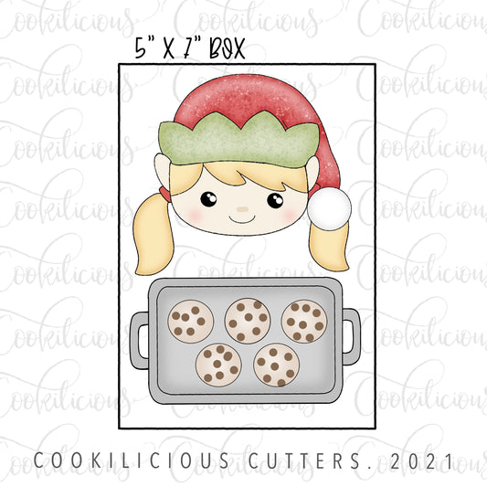 Girl Elf Cookies Set