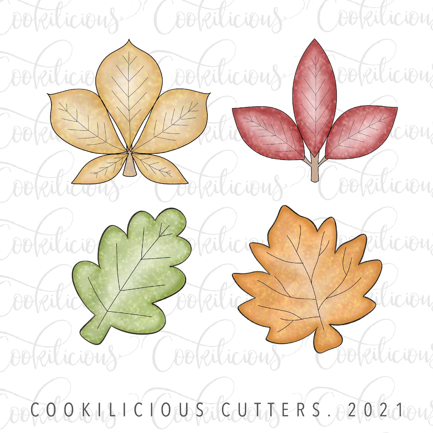 Fall Leaves Standard Set