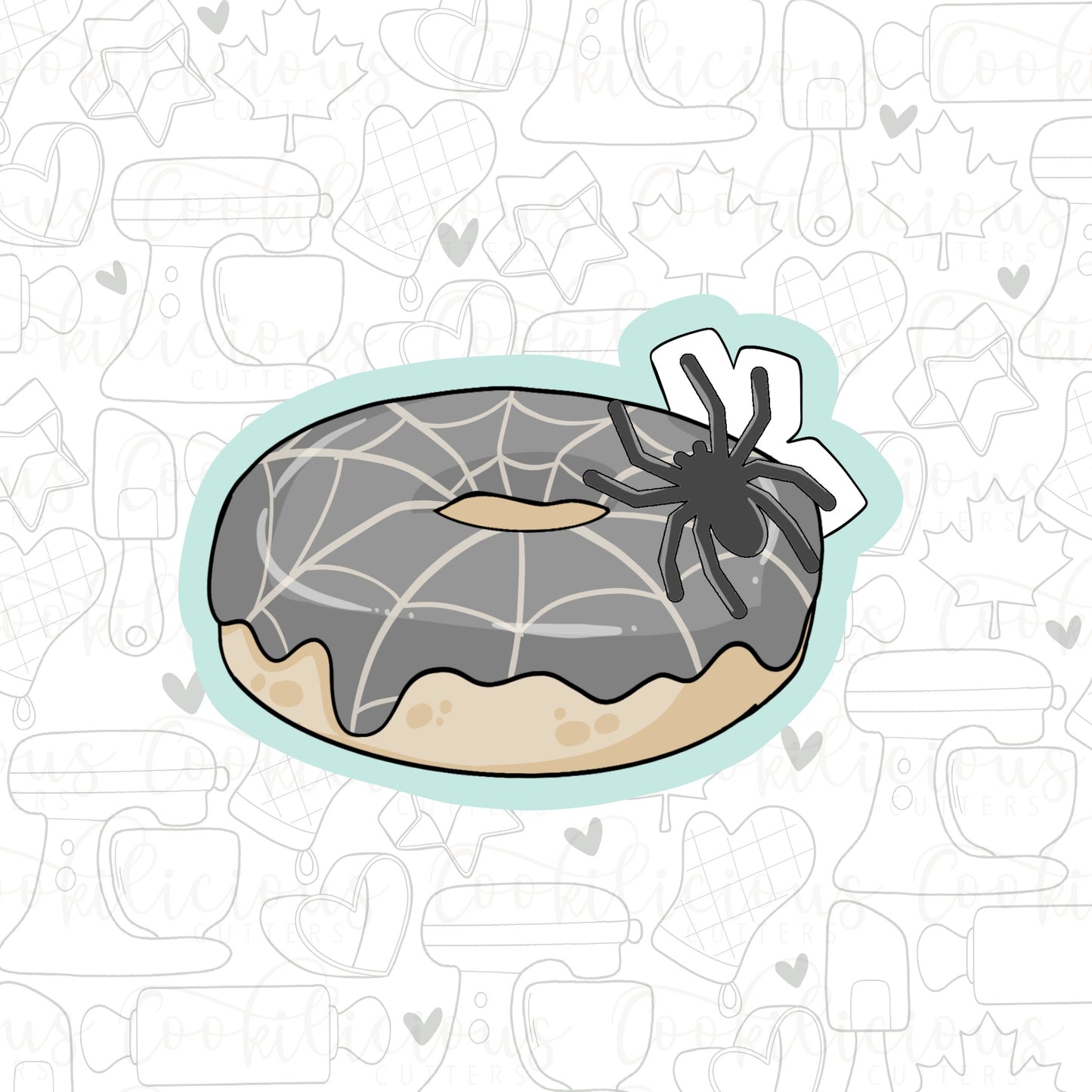 STL - SPIDER DONUT