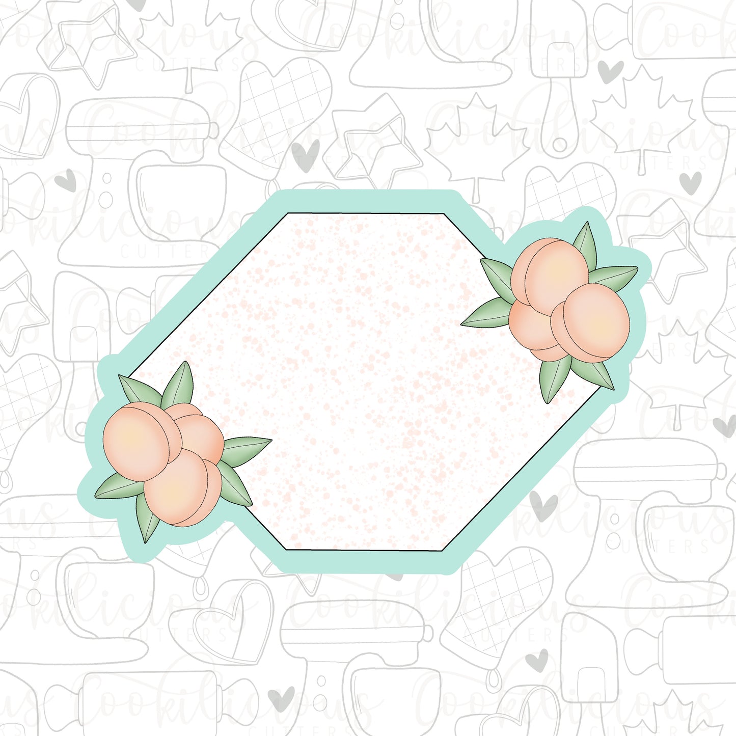 Peach Hexagon