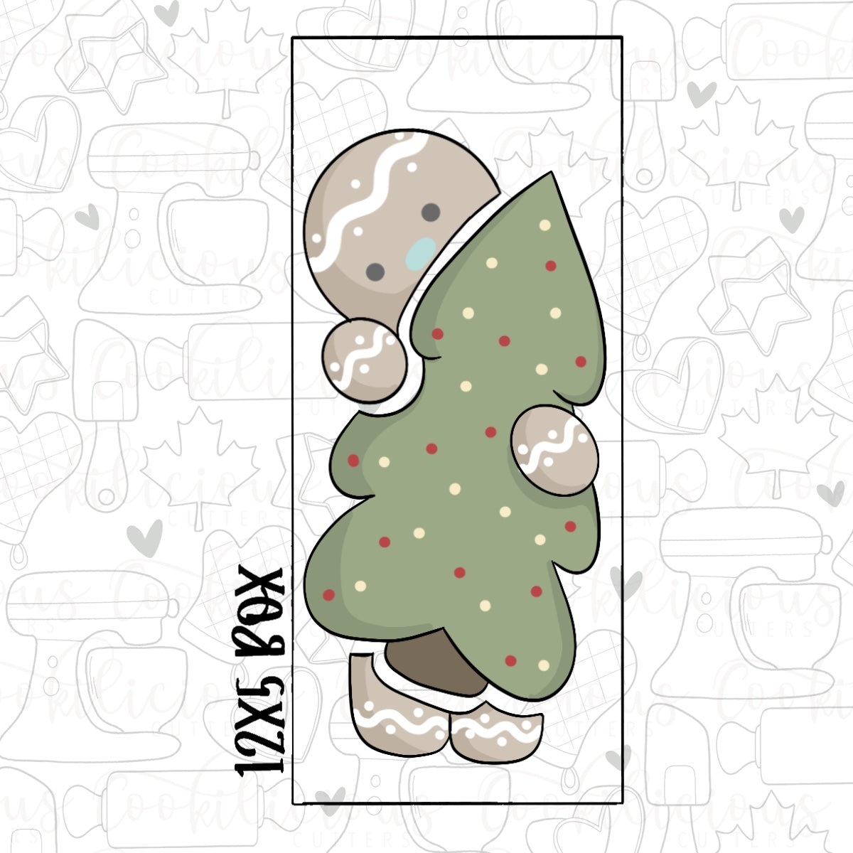 Gingerbread Tree Set