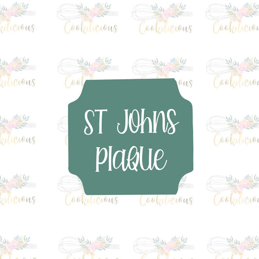 Saint Johns Plaque