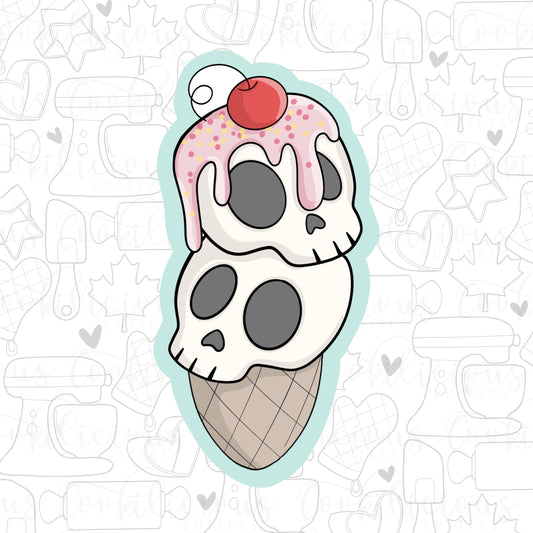 STL - SKULL ICECREAM