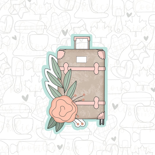 Floral Suitcase