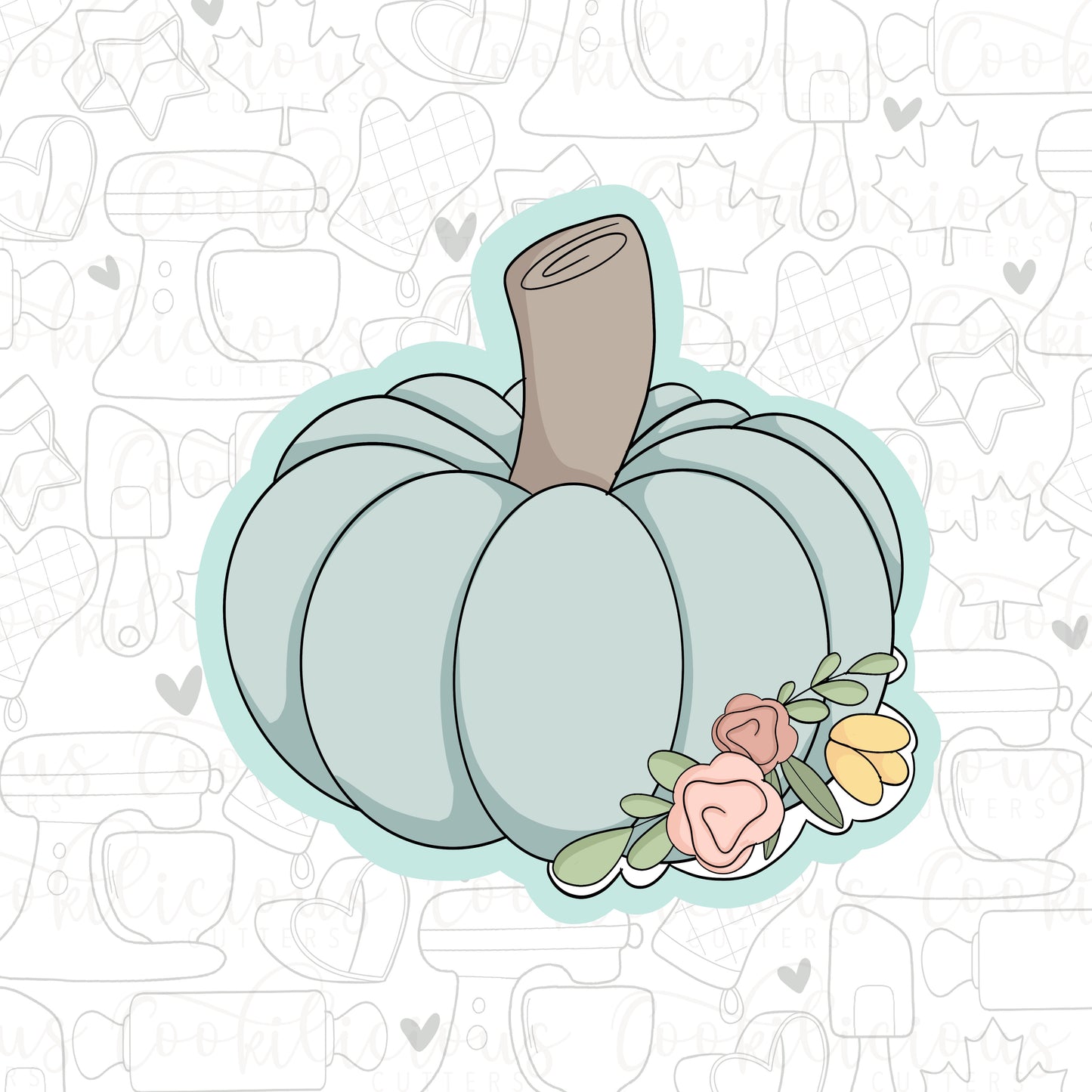 Floral Pumpkin