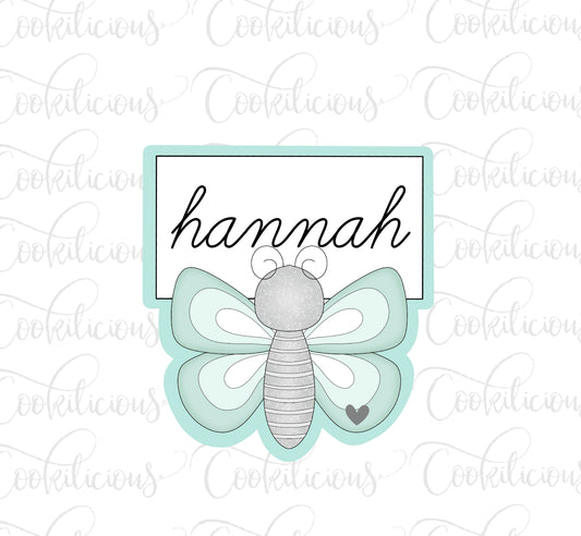 Butterfly Name Card