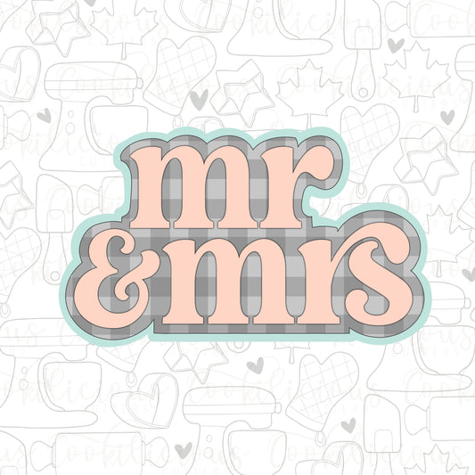 Mr & Mrs Curvy Plaque