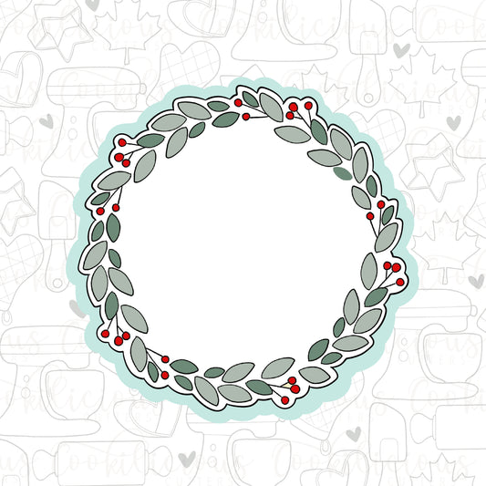 STL - HOLLY WREATH