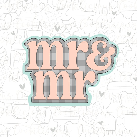 Mr & Mr Curvy Plaque