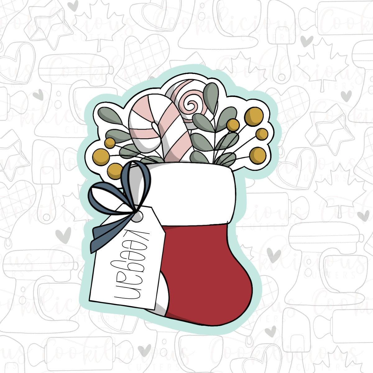 Stuffed Stocking with Tag