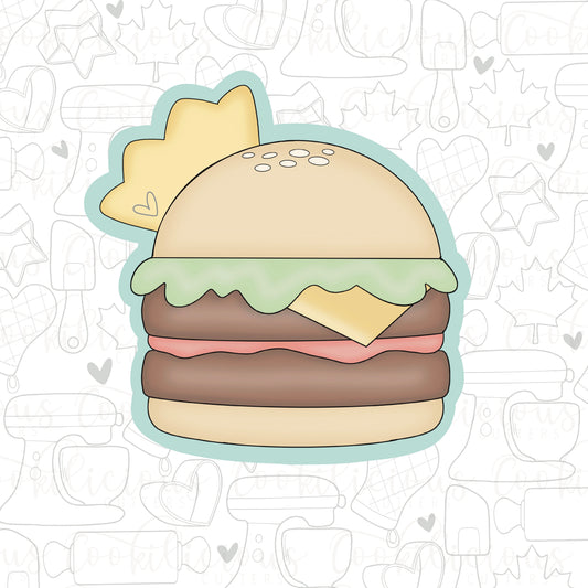 Burger with Crown