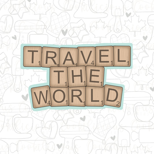 Travel The World Plaque