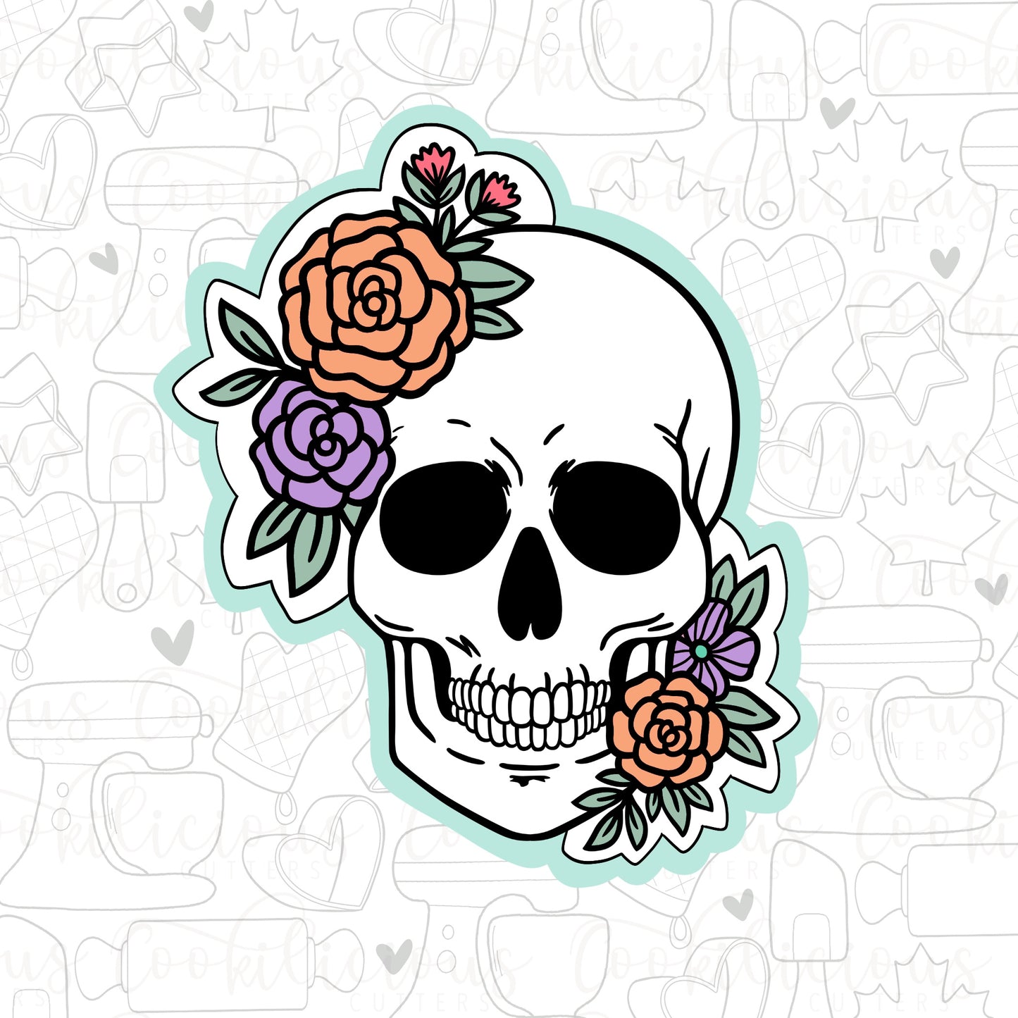 Flower Skull