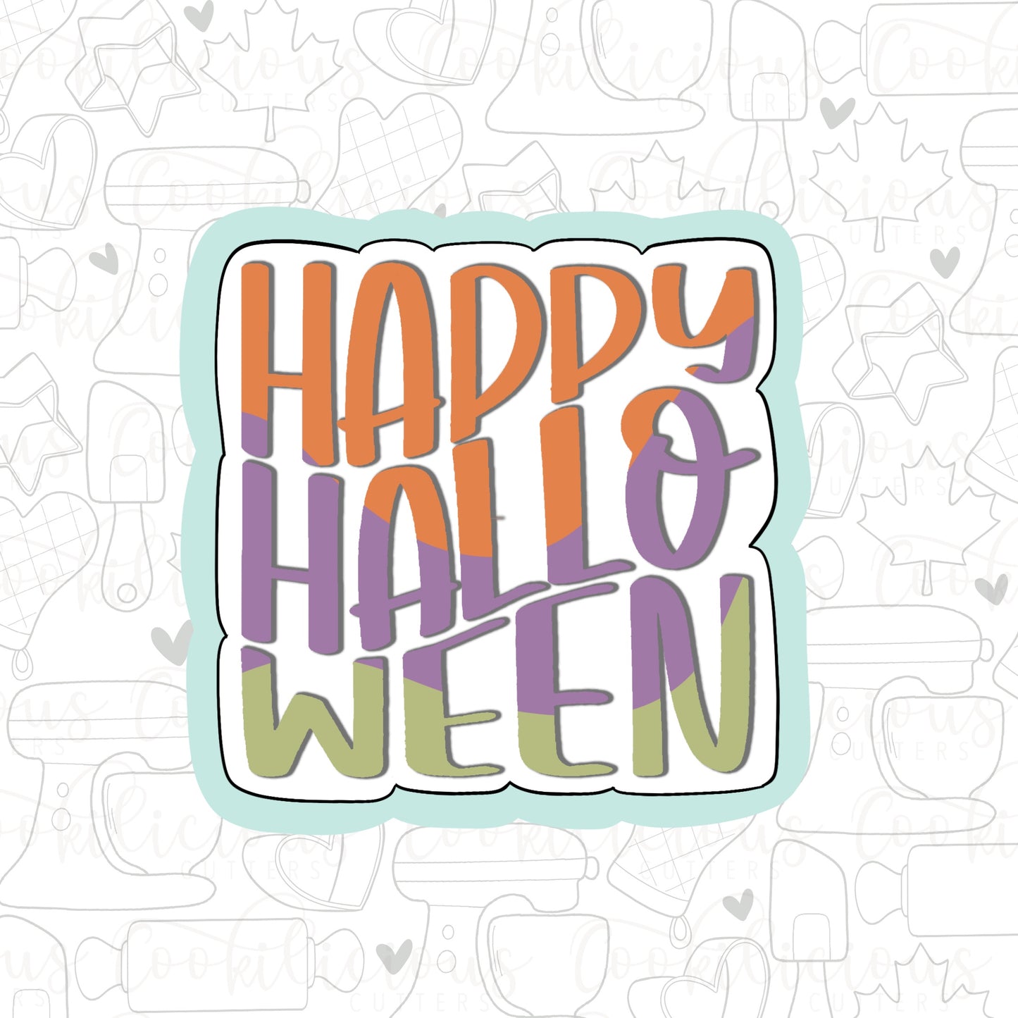 Happy Hallo Ween Plaque