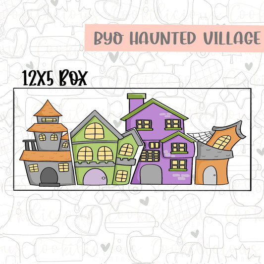 STL - HAUNTED VILLAGE SET