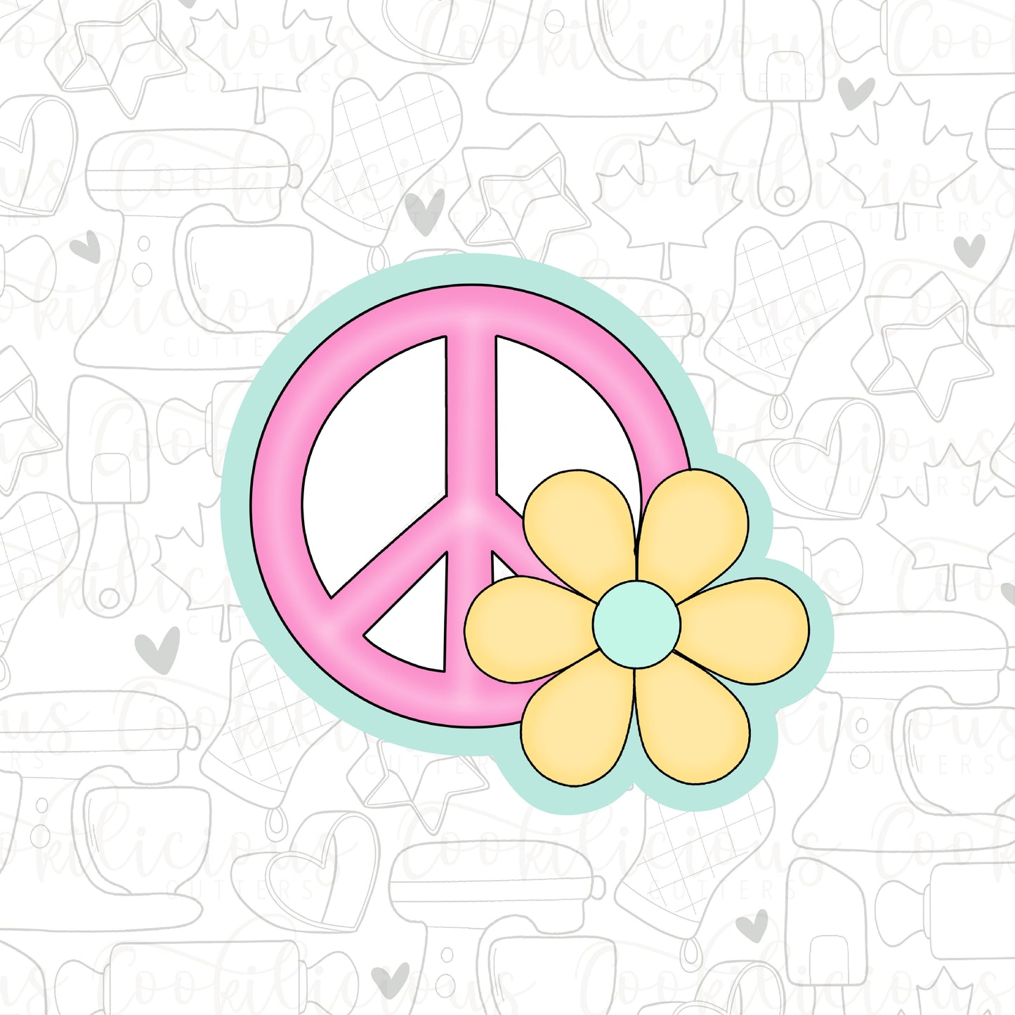 Flower Peace Sign