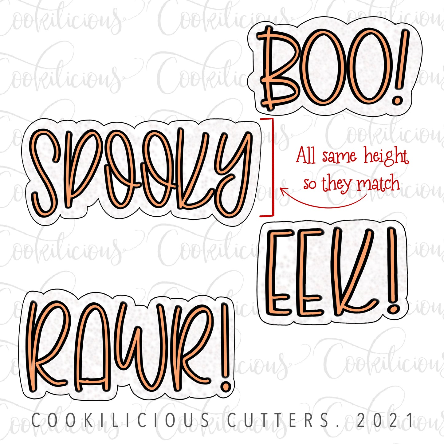 Halloween Words Mini Set