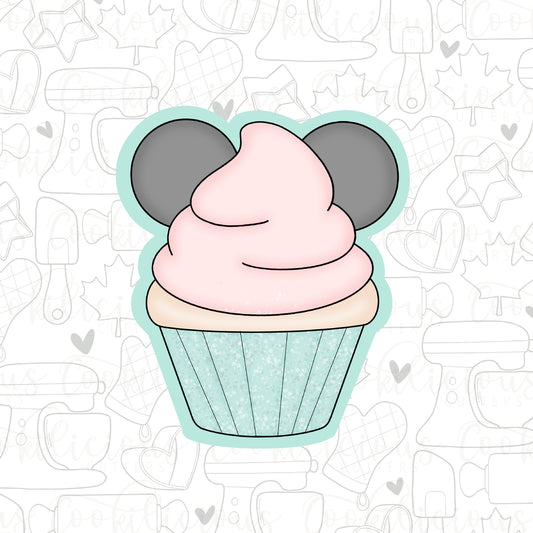 Mouse Ears Cupcake