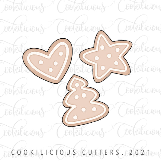 Mini Christmas Cookies
