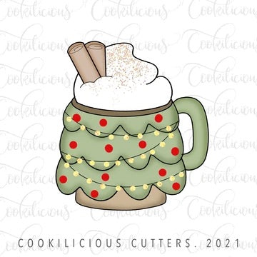 STL - CHRISTMAS TREE MUG