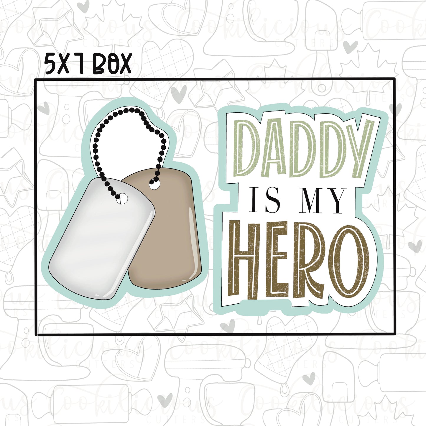 Daddy is My Hero Set