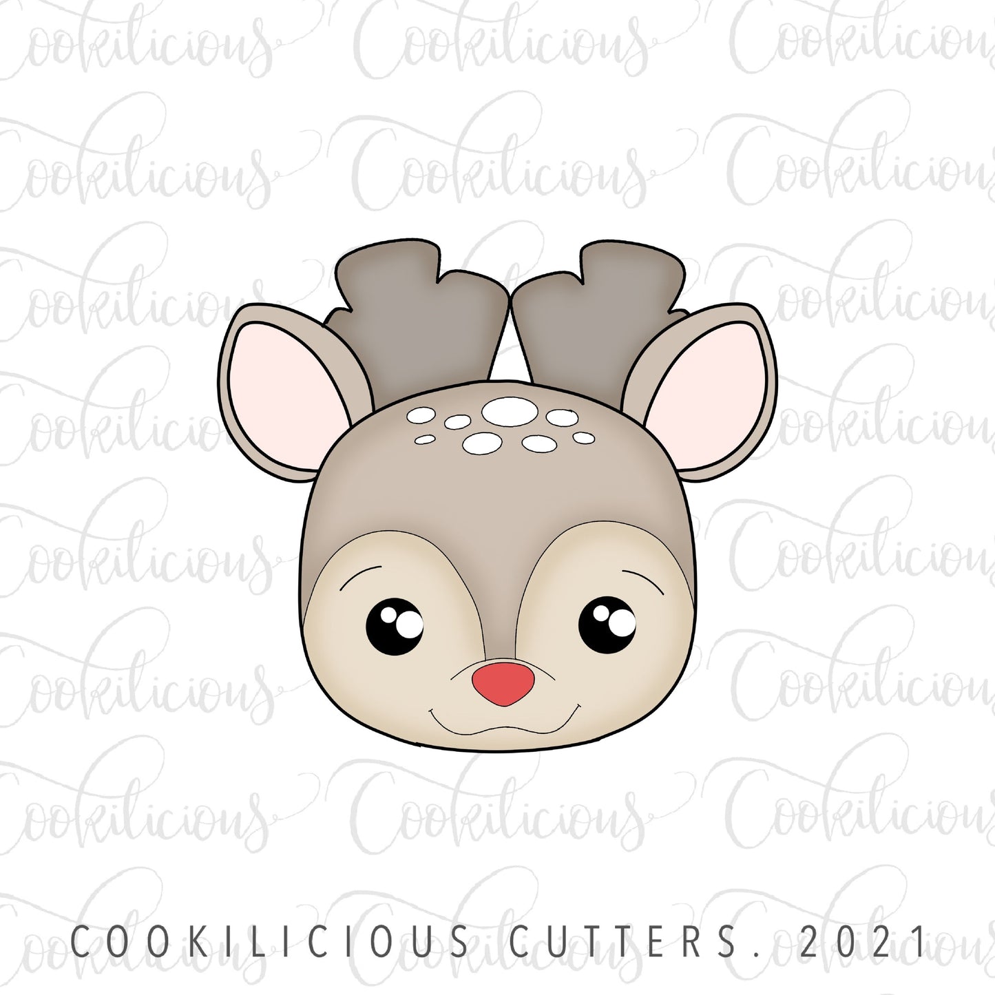 STL - CUTIE REINDEER