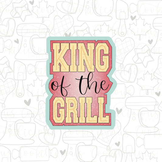 King of the Grill Plaque