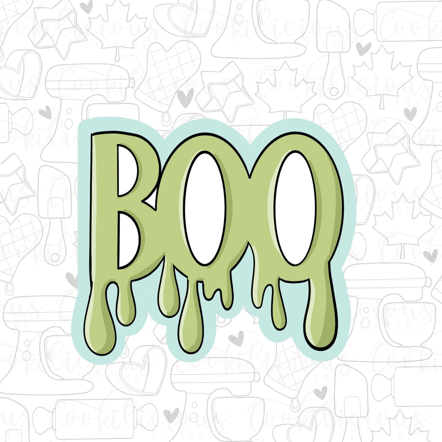 Dripping Boo Plaque