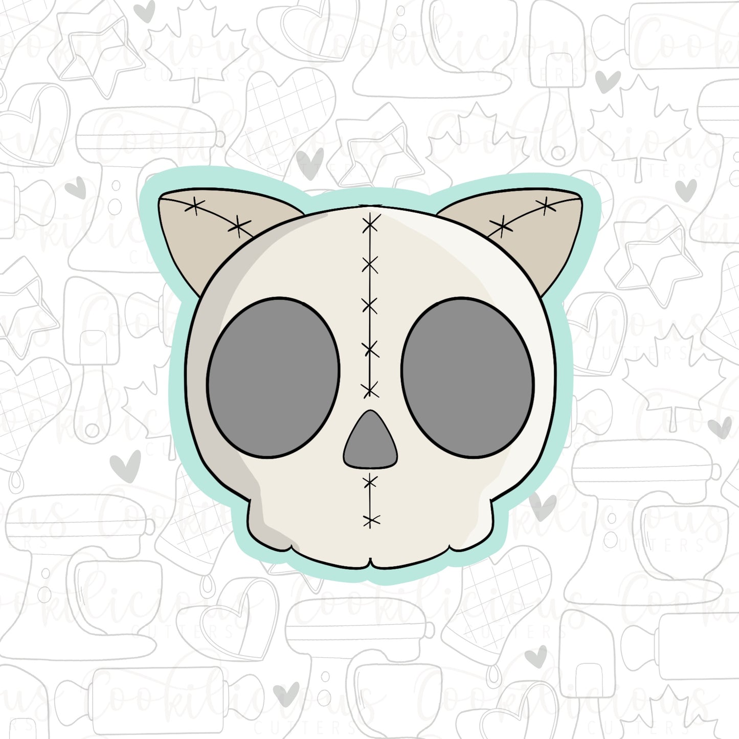 STL - CAT SKULL