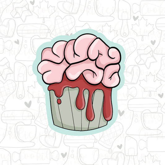 STL - ZOMBIE CUPCAKE